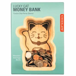 Kikkerland LUCKY CAT MONEY BANK^Kinder Reisezubehör|Kinderreisespiele Und Spielzeug