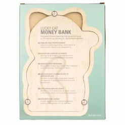 Kikkerland LUCKY CAT MONEY BANK^Kinder Reisezubehör|Kinderreisespiele Und Spielzeug