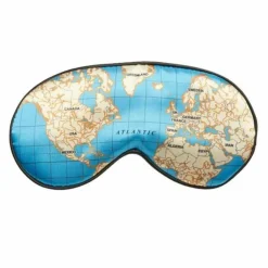 Kikkerland MAPS ULTRA SOFT SLEEP MASK - Schlafbrille^ Reisezubehör