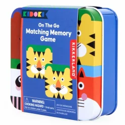 Kikkerland ON THE GO MATCHING MEMORY GAME - Reisespiel^Kinder Kinderreisespiele Und Spielzeug