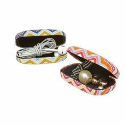 Kikkerland Brillenetuis Und Zubehör*STRIPED TRAVEL CASE ASST - Etui