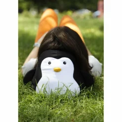 Kikkerland ZIP & FLIP PENGUIN HEAD REST - Nackenkissen^Kinder Kissen|Zelten Mit Kindern