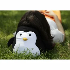 Kikkerland ZIP & FLIP PENGUIN HEAD REST - Nackenkissen^Kinder Kissen|Zelten Mit Kindern