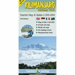 Rund Ums Bergsteigen|Wanderkarten Und Winterkarten*KILIMANJARO NATIONAL PARK TOURIST MAP & GUIDE 1 : 100.000 - Wanderkarte