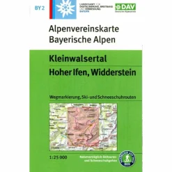 Wanderkarten Und Winterkarten|Wanderkarten Und Winterkarten*KLEINWALSERTAL, HOHER IFEN, WIDDERSTEIN 1:25 000