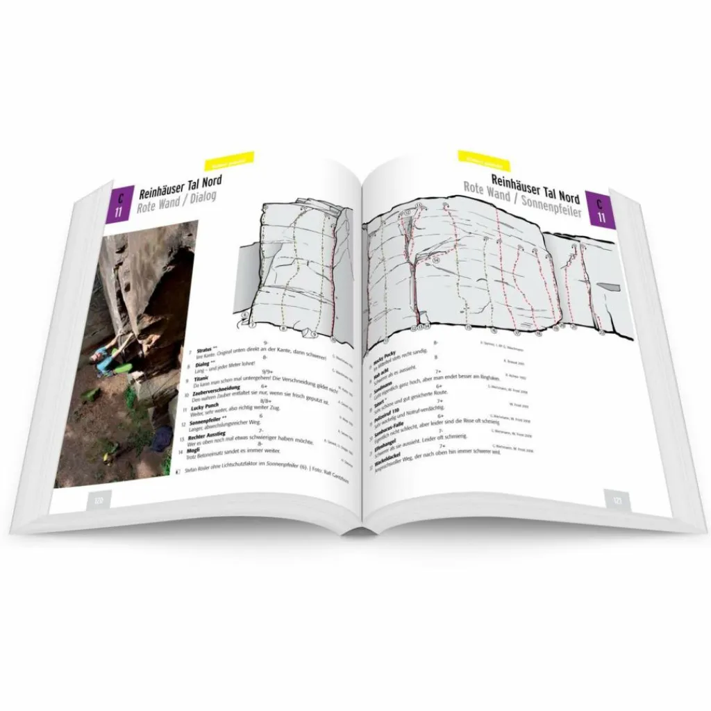 KLETTERFÜHRER GÖTTINGER WALD & HESSISCHE SCHWEIZ^ Sportklettern: Kletterführer, Training Und Techniken