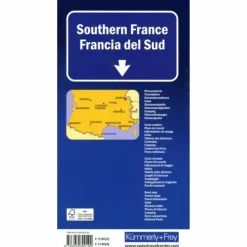 Straßenkarten|Straßenkarten*KÜMMERLY+FREY STRASSENKARTE FRANKREICH SÜD 1:600.000