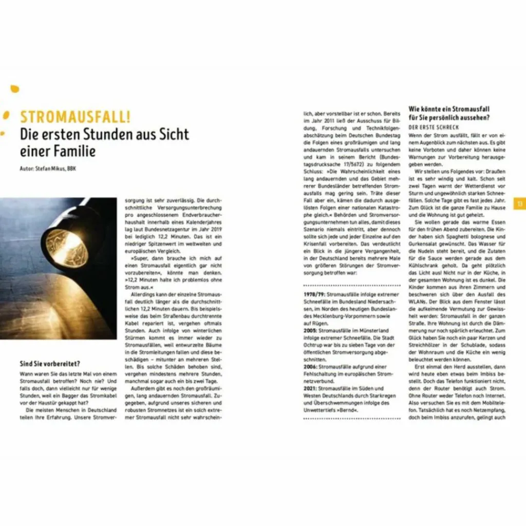 KOCHEN OHNE STROM - DAS NOTFALLKOCHBUCH - Ratgeber^ Kochbücher