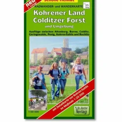 KOHRENER LAND, COLDITZER FORST UND UMGEBUNG - Wanderkarte^ Fahrradkarten|Wanderkarten Und Winterkarten