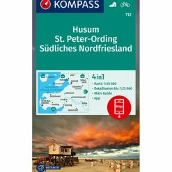 KOKA 712 HUSUM, ST. PETER-ORDING - Wanderkarte^ Wanderkarten Und Winterkarten|Wanderkarten Und Winterkarten