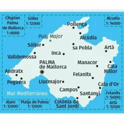 KOKA 230 MALLORCA - Wanderkarte^ Wanderkarten Und Winterkarten|Wanderkarten Und Winterkarten