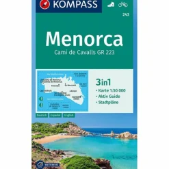 KOKA 243 MENORCA - Wanderkarte^ Fahrradkarten|Wanderkarten Und Winterkarten