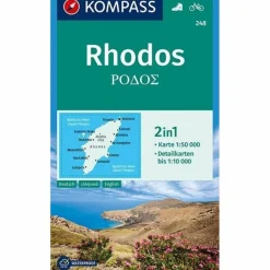 KOKA 248 RHODOS - Wanderkarte^ Wanderkarten Und Winterkarten|Wanderkarten Und Winterkarten