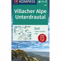 KOKA 64 VILLACHER ALPE, UNTERDRAUTAL - Wanderkarte^ Wanderkarten Und Winterkarten|Wanderkarten Und Winterkarten
