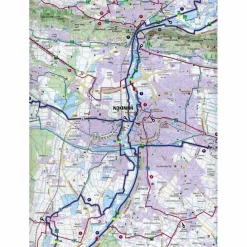 Fahrradkarten|Fahrradkarten*KOMPASS FAHRRADKARTE MÜHLENKREIS MINDEN, LÜBBECKE 1:50.000, - Fahrradkarte