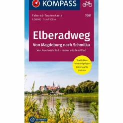 Fahrradkarten|Fahrradkarten*KOMPASS FAHRRAD-TOURENKARTE ELBERADWEG