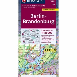 Fahrradkarten|Fahrradkarten*KOMPASS GRK 3703 BERLIN-BRANDENBURG - Fahrradkarte
