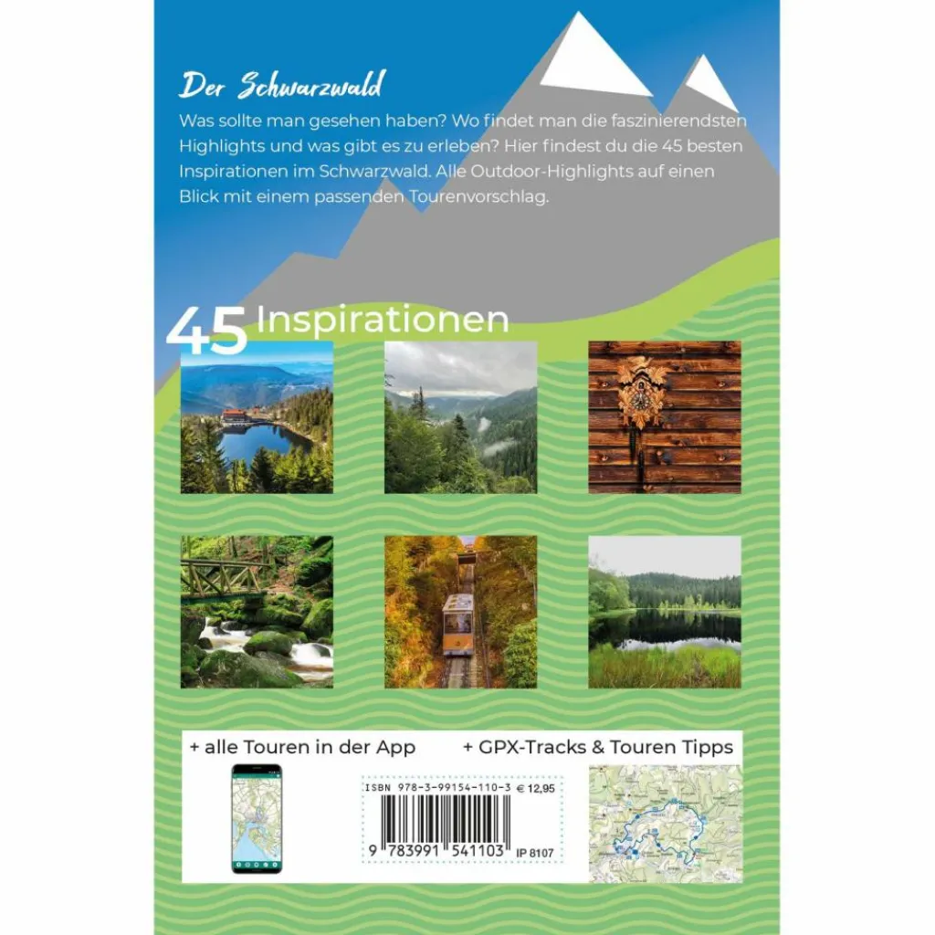 Wanderführer*KOMPASS INSPIRATION SCHWARZWALD - Wanderführer