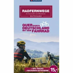 KOMPASS RADFERNWEGE QUER DURCH DEUTSCHLAND - Radwanderführer^ Radwanderführer Und Mountainbikeführer