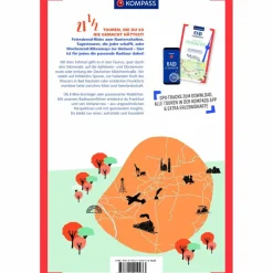 KOMPASS RADVERGNÜGEN IN UND UM FRANKFURT^ Radwanderführer Und Mountainbikeführer