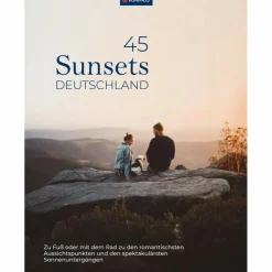 KOMPASS SUNSETS DEUTSCHLAND, 45 TOUREN UND PLÄTZE - Wanderführer^ Wanderführer