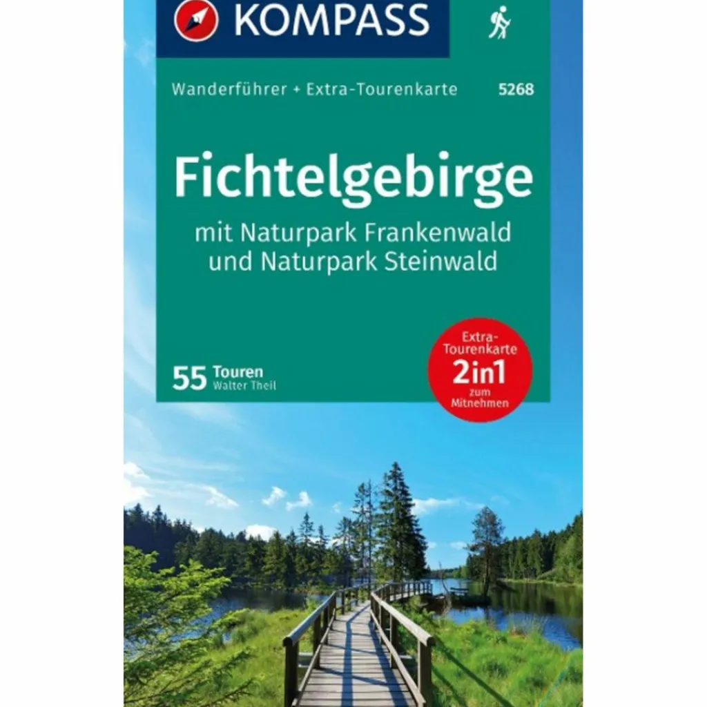 KOMPASS WANDERFÜHRER FICHTELGEBIRGE^ Wanderführer