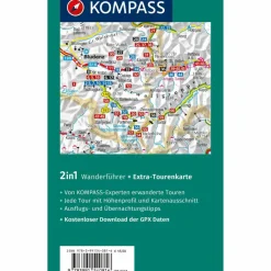 KOMPASS WANDERFÜHRER MONTAFON, ARLBERG, SILVRETTA, 60 TOUREN^ Wanderführer