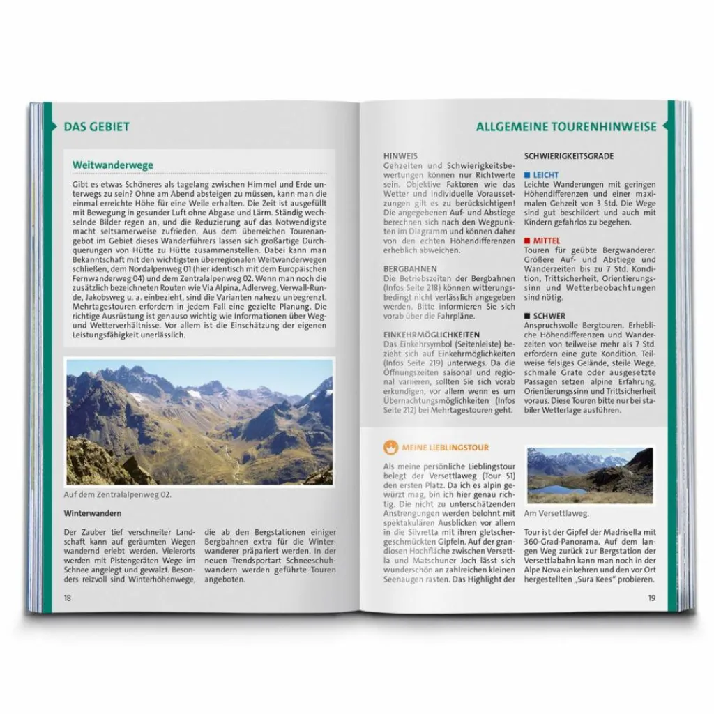 KOMPASS WANDERFÜHRER MONTAFON, ARLBERG, SILVRETTA, 60 TOUREN^ Wanderführer