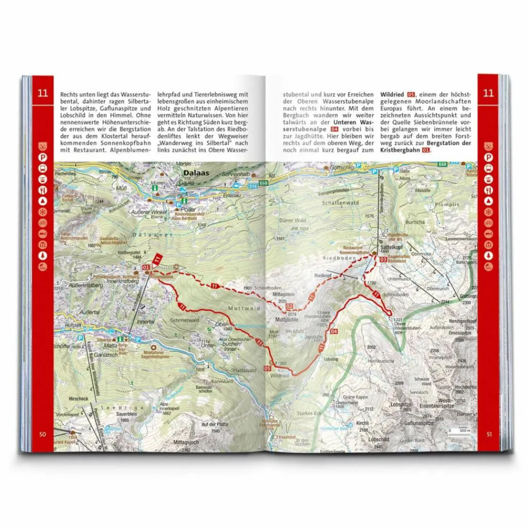 KOMPASS WANDERFÜHRER MONTAFON, ARLBERG, SILVRETTA, 60 TOUREN^ Wanderführer