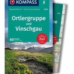 Wanderführer*KOMPASS WANDERFÜHRER ORTLERGRUPPE UND VINSCHGAU, 60 TOUREN
