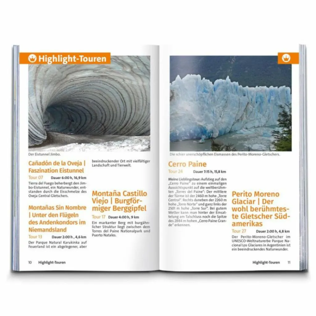 KOMPASS WANDERFÜHRER PATAGONIEN UND FEUERLAND, 55 TOUREN^ Wanderführer