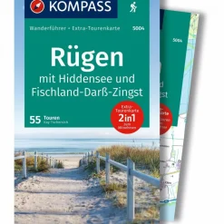KOMPASS WANDERFÜHRER RÜGEN, MIT HIDDENSEE UND FISCHLAND-DARß^ Wanderführer