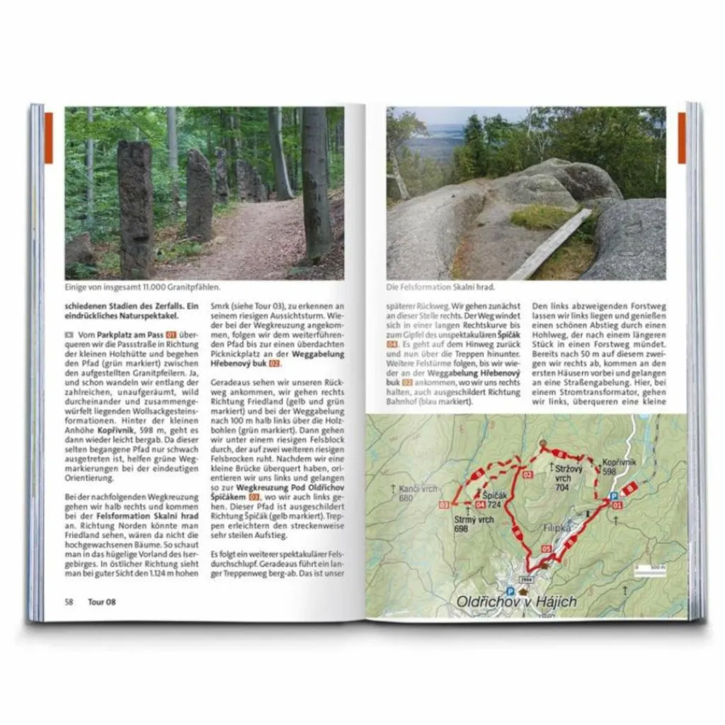 KOMPASS WANDERFÜHRER RIESENGEBIRGE MIT ISERGEBIRGE 55 TOUREN^ Wanderführer