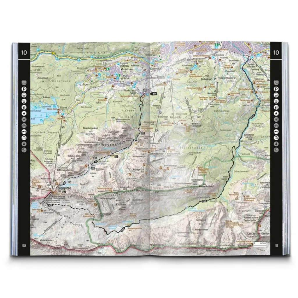 KOMPASS WANDERFÜHRER ZUGSPITZE, WERDENFELSER LAND, 60 TOUREN - Wanderführer^ Wanderführer