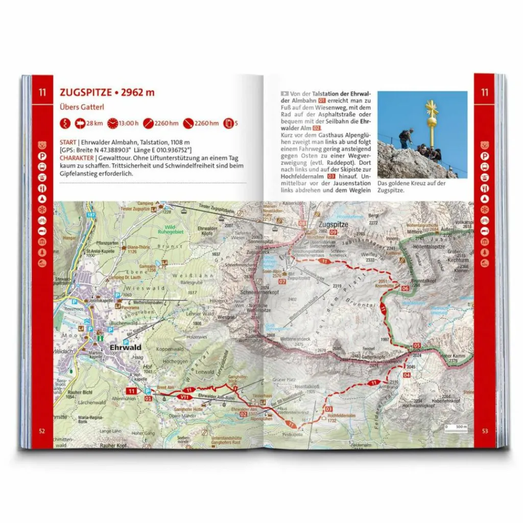 KOMPASS WANDERFÜHRER ZUGSPITZE, WERDENFELSER LAND, 60 TOUREN - Wanderführer^ Wanderführer