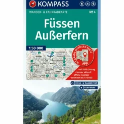 Wanderkarten Und Winterkarten|Wanderkarten Und Winterkarten*KOMPASS WANDERKARTE 4 FÜSSEN, AUßERFERN 1:50.000