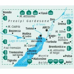 Wanderkarten Und Winterkarten|Wanderkarten Und Winterkarten*KOMPASS WANDERKARTE 659 GARDASEE NORD