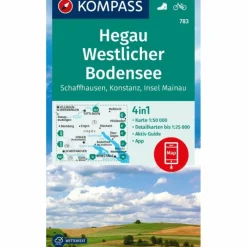 Wanderkarten Und Winterkarten|Wanderkarten Und Winterkarten*KOMPASS WANDERKARTE 783 HEGAU WESTLICHER BODENSEE