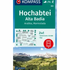 KOMPASS WANDERKARTE 652 HOCHABTEI^ Wanderkarten Und Winterkarten|Wanderkarten Und Winterkarten