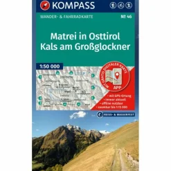 Wanderkarten Und Winterkarten|Wanderkarten Und Winterkarten*KOMPASS WANDERKARTE 46 MATREI IN OSTTIROL, KALS