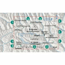 Wanderkarten Und Winterkarten|Wanderkarten Und Winterkarten*KOMPASS WANDERKARTE 46 MATREI IN OSTTIROL, KALS