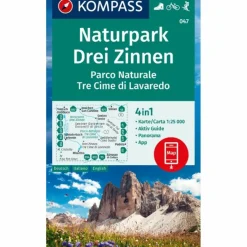 Wanderkarten Und Winterkarten|Wanderkarten Und Winterkarten*KOMPASS WANDERKARTE 047 NATURPARK DREI ZINNEN