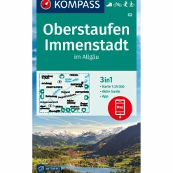 Wanderkarten Und Winterkarten|Wanderkarten Und Winterkarten*KOMPASS WANDERKARTE 02 OBERSTAUFEN, IMMENSTADT IM ALLGÄU