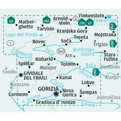 KOMPASS WANDERKARTE 2804 SOCA-TAL, ISONZO^ Wanderkarten Und Winterkarten|Wanderkarten Und Winterkarten