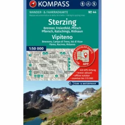 Wanderkarten Und Winterkarten|Wanderkarten Und Winterkarten*KOMPASS WANDERKARTE 44 STERZING / VIPITENO 1:50.000