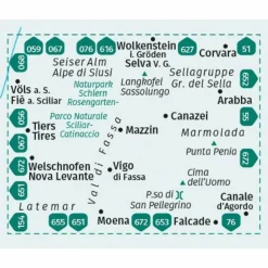 KOMPASS WANDERKARTE 650 VAL DI FASSA, MARMOLADA^ Wanderkarten Und Winterkarten|Wanderkarten Und Winterkarten