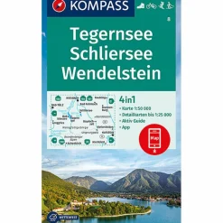 Wanderkarten Und Winterkarten|Wanderkarten Und Winterkarten*KOMPASS WANDERKARTE TEGERNSEE, SCHLIERSEE, WENDELSTEIN