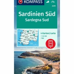 Wanderkarten Und Winterkarten|Wanderkarten Und Winterkarten*KOMPASS WANDERKARTEN-SET 2499 SARDINIEN SÜD