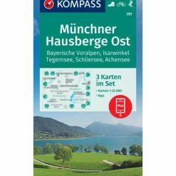 Wanderkarten Und Winterkarten|Wanderkarten Und Winterkarten*KOMPASS WANDERKARTEN-SET 797 MÜNCHNER HAUSBERGE OST