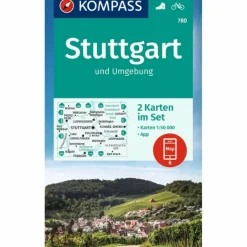 Wanderkarten Und Winterkarten|Wanderkarten Und Winterkarten*KOMPASS WANDERKARTEN-SET 780 STUTTGART UND UMGEBUNG